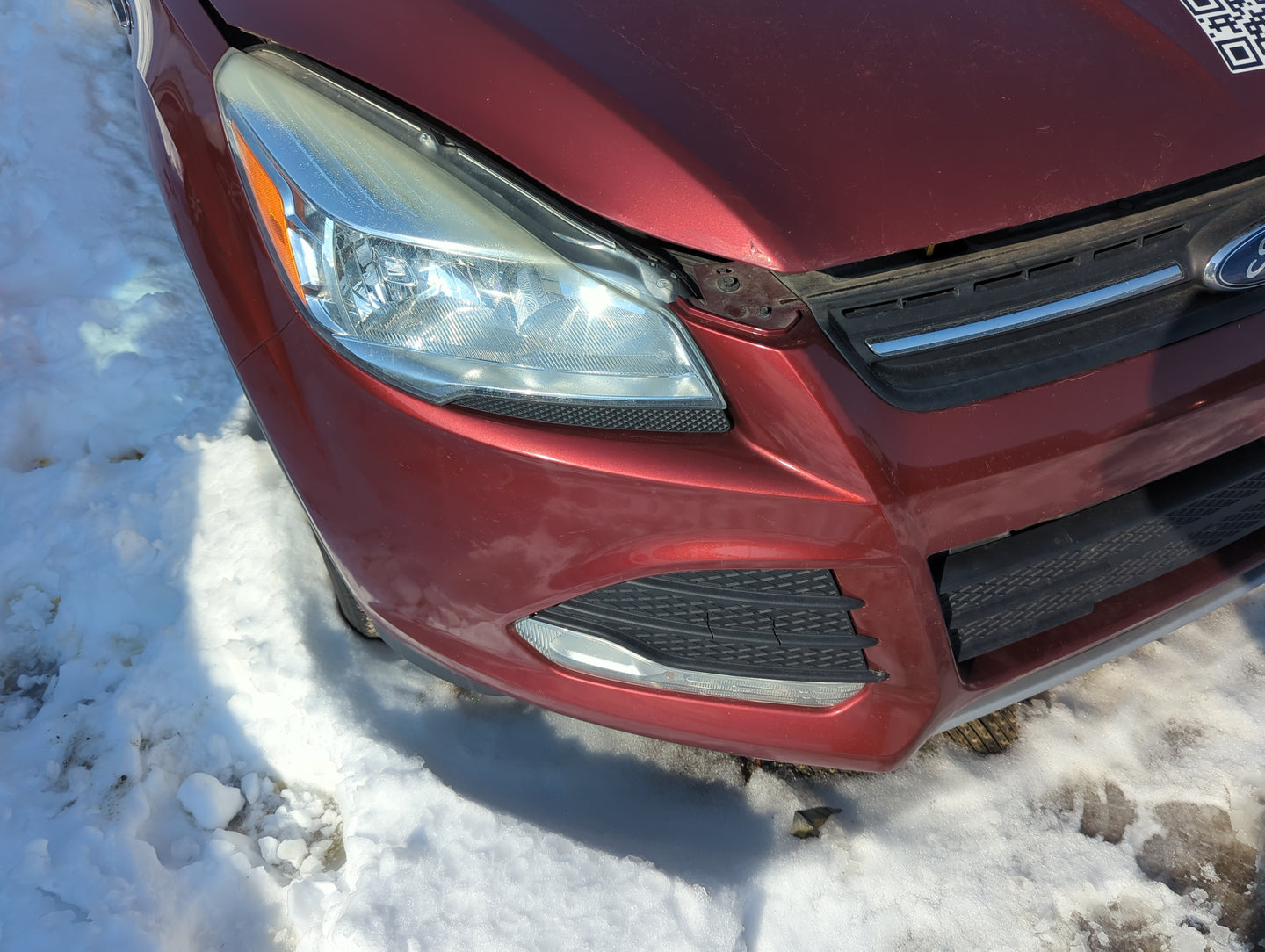 2014-2016 Ford Escape Front Bumper - Oem - Oemusedautoparts1.com