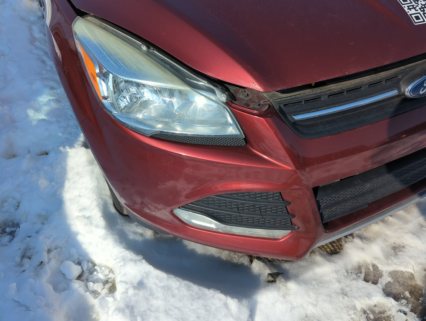 2014-2016 Ford Escape Front Bumper - Oem - Oemusedautoparts1.com