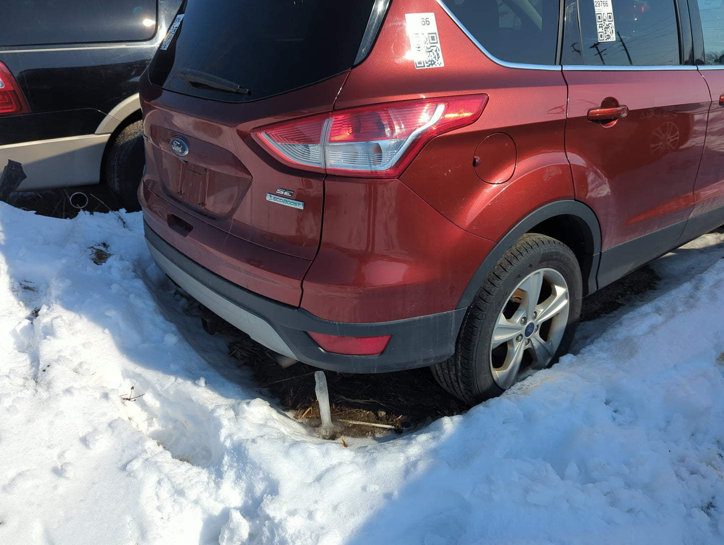2013-2016 Ford Escape Rear Bumper Assembly Oem 1365965 - Oemusedautoparts1.com