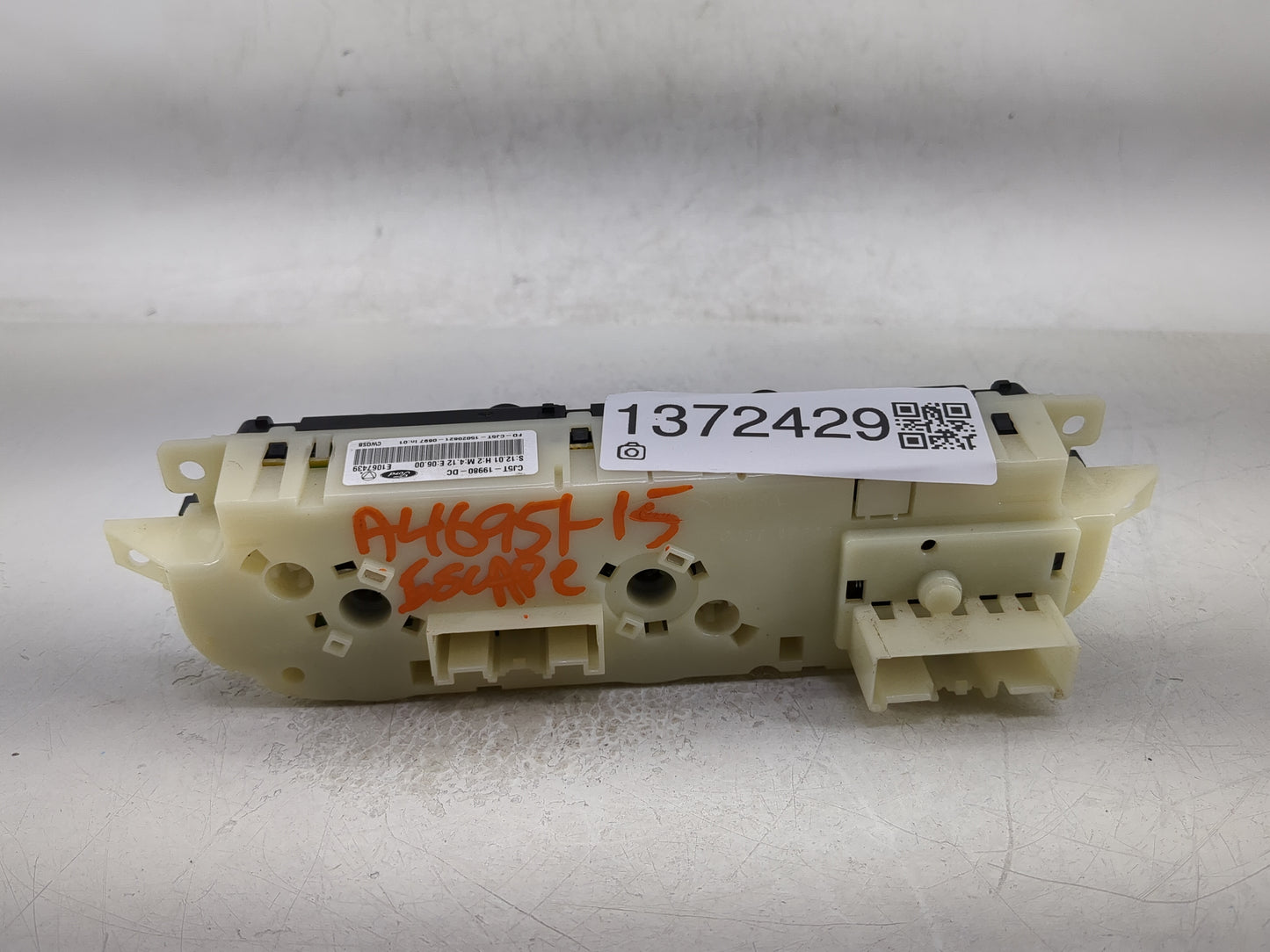 2013-2016 Ford Escape Climate Control Module Temperature AC/Heater Replacement P/N:CJ5T-19980-DC Fits Fits 2013 2014 2015 20