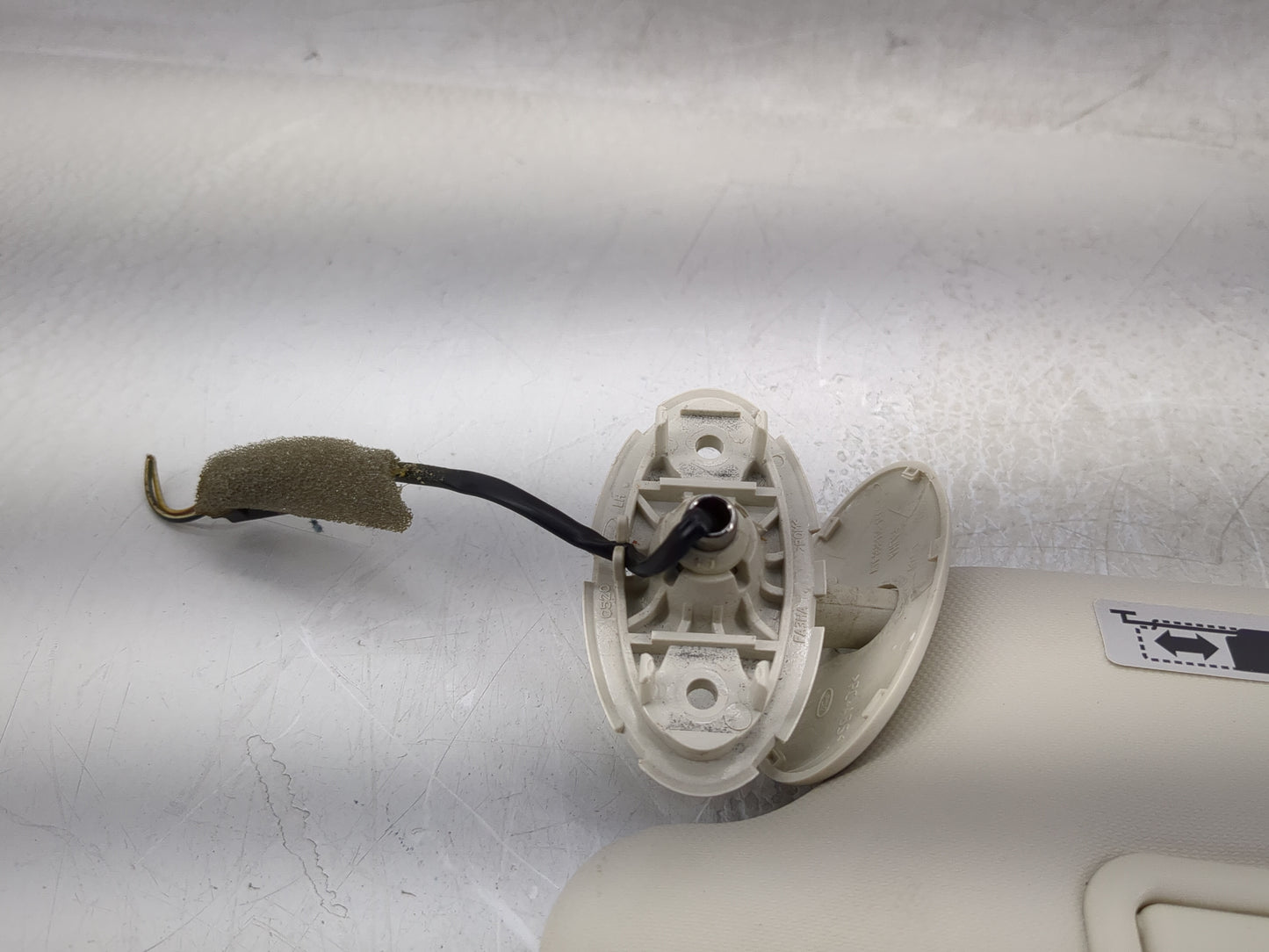 2013-2019 Ford Escape Sun Visor Shade Replacement Driver Left Mirror Fits Fits 2013 2014 2015 2016 2017 2018 2019 OEM Used A