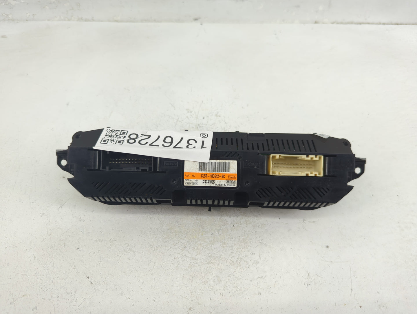 2013-2015 Ford Escape Climate Control Module Temperature AC/Heater Replacement P/N:CJ5T-18C612-BC Fits Fits 2013 2014 2015 O