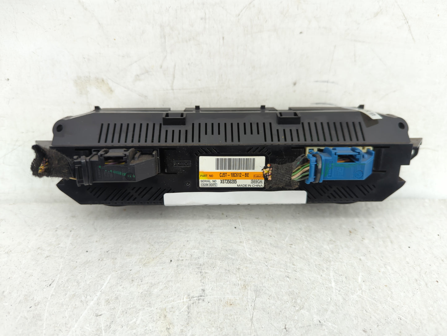 2015-2016 Ford Escape Climate Control Module Temperature AC/Heater Replacement P/N:CJ5T-18C612-BE Fits Fits 2015 2016 OEM Us