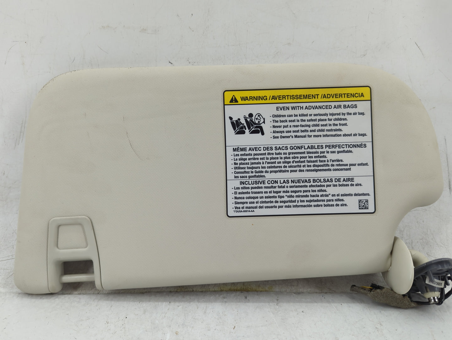 2013-2019 Ford Escape Sun Visor Shade Replacement Passenger Right Mirror Fits Fits 2013 2014 2015 2016 2017 2018 2019 OEM Us