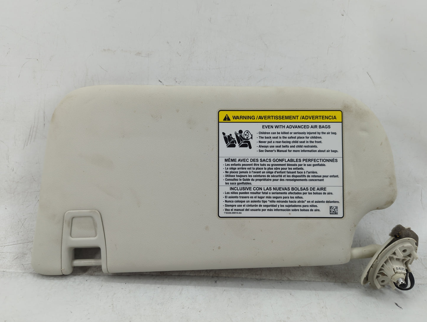 2013-2019 Ford Escape Sun Visor Shade Replacement Passenger Right Mirror Fits Fits 2013 2014 2015 2016 2017 2018 2019 OEM Us