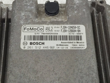 2013-2016 Ford Escape PCM Engine Control Computer ECU ECM PCU OEM P/N:FJ5A-12A650-DC 0 261 S12 446 Fits Fits 2013 2014 2015 2016 OEM Used Auto Parts