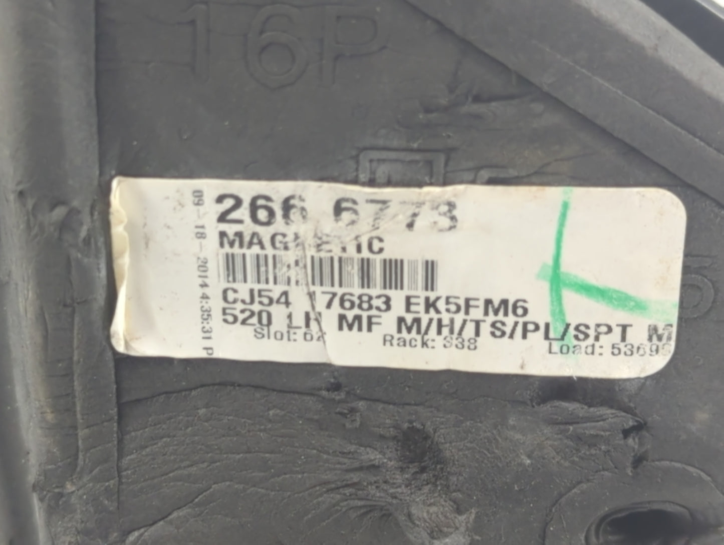 2013-2016 Ford Escape Driver Side View Mirror - Left Door Mirror OEM Used - Oemusedautoparts1.com