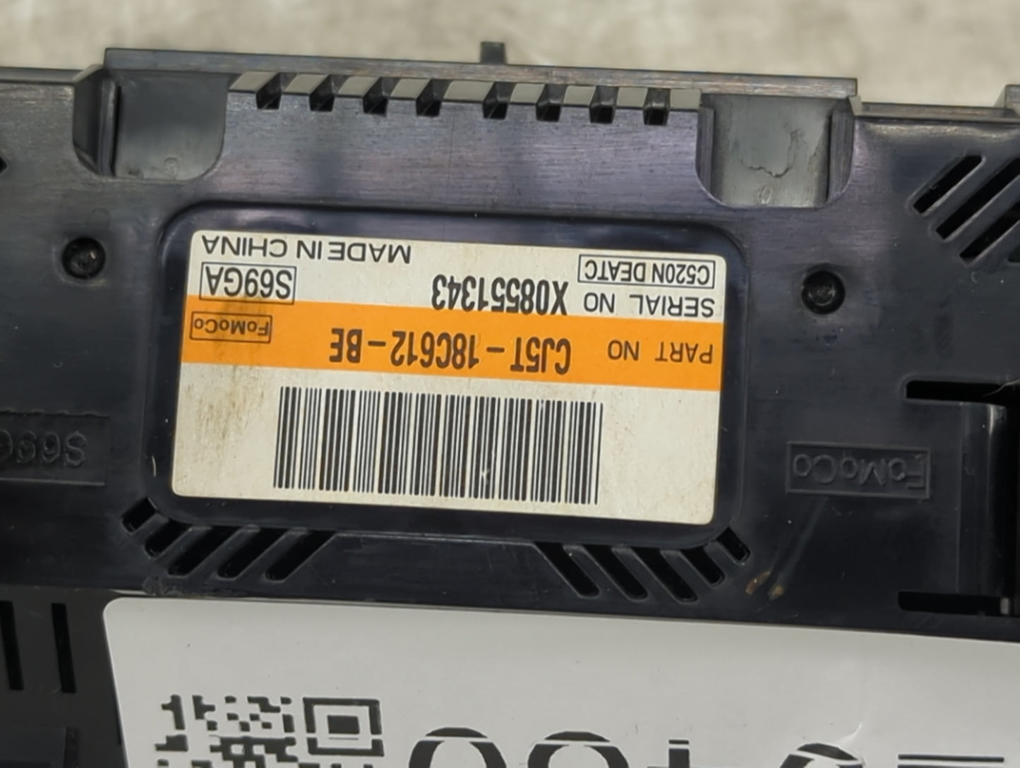 2015-2016 Ford Escape Climate Control Module Temperature AC/Heater Replacement P/N:CJ5T-18C612-BE Fits Fits 2015 2016 OEM Us