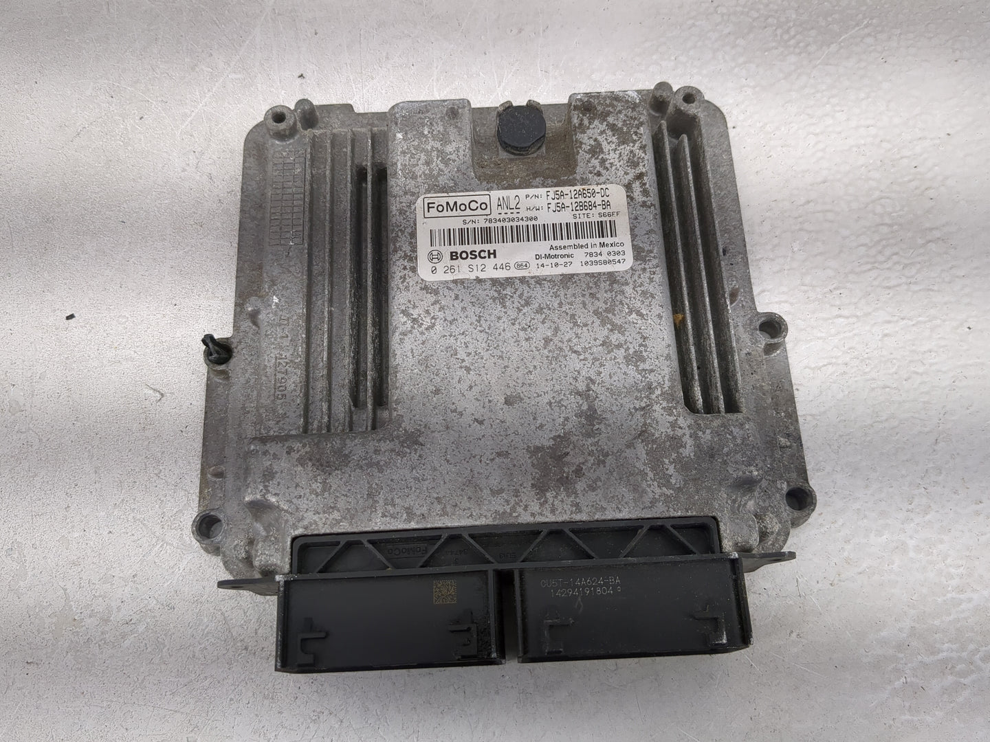 2015-2016 Ford Escape PCM Engine Control Computer ECU ECM PCU OEM P/N:FJ5A-12B684-BA Fits Fits 2015 2016 OEM Used Auto Parts