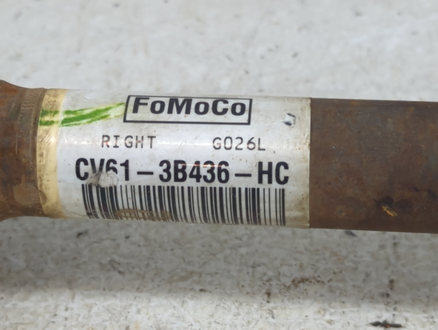 2013-2019 Ford Escape Axle Shaft Front Passenger Cv C/v - Oemusedautoparts1.com