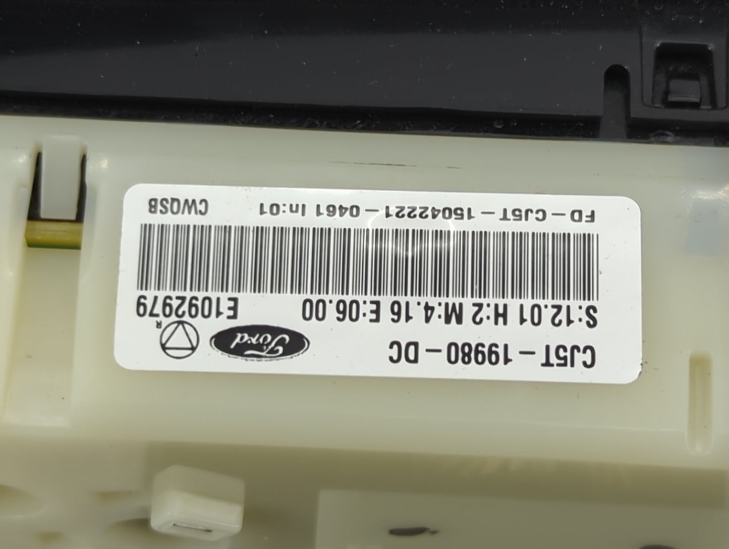 2013-2016 Ford Escape Climate Control Module Temperature AC/Heater Replacement P/N:CJ5T-19980-DC Fits Fits 2013 2014 2015 20