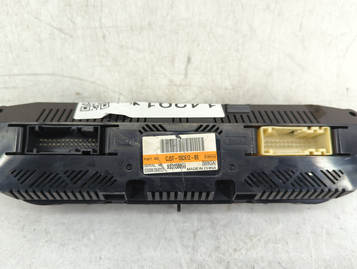 2015-2016 Ford Escape Climate Control Module Temperature AC/Heater Replacement P/N:CJ5T-18C612-BE Fits Fits 2015 2016 OEM Us