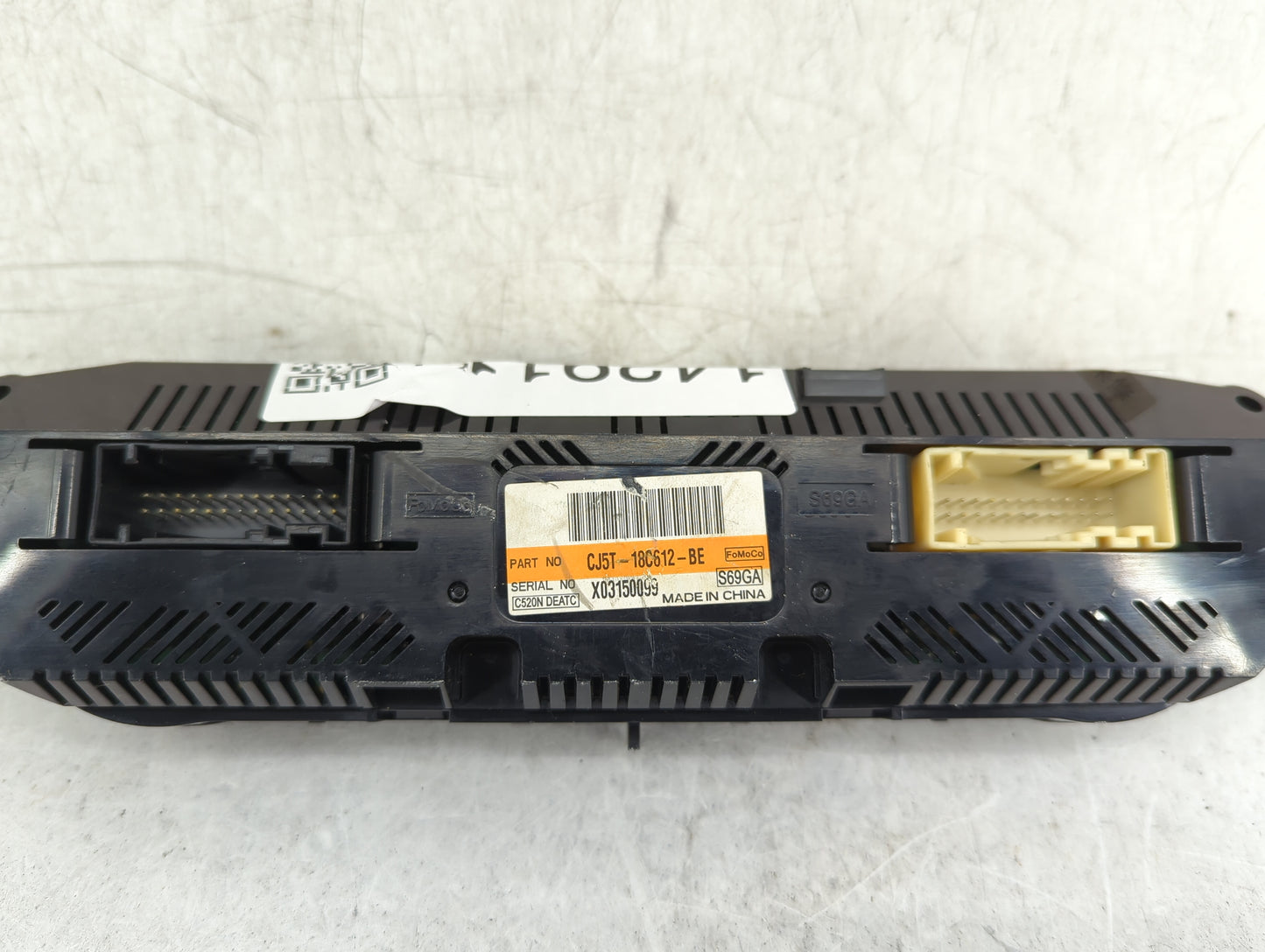 2015-2016 Ford Escape Climate Control Module Temperature AC/Heater Replacement P/N:CJ5T-18C612-BE Fits Fits 2015 2016 OEM Us