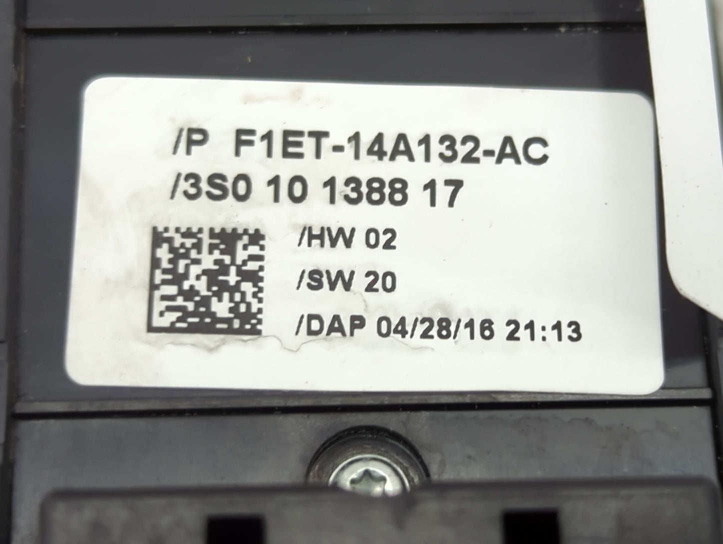 2013-2019 Ford Escape Master Power Window Switch Replacement Driver Side Left P/N:AM5T-14A132-AA Fits OEM Used Auto Parts - 