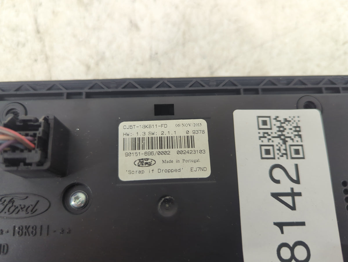 2015 Ford Escape Radio Control Panel 1468142 - Oemusedautoparts1.com