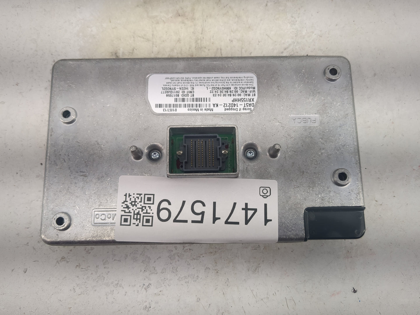 2014-2015 Ford Escape Communication Control Module 1471579 - Oemusedautoparts1.com