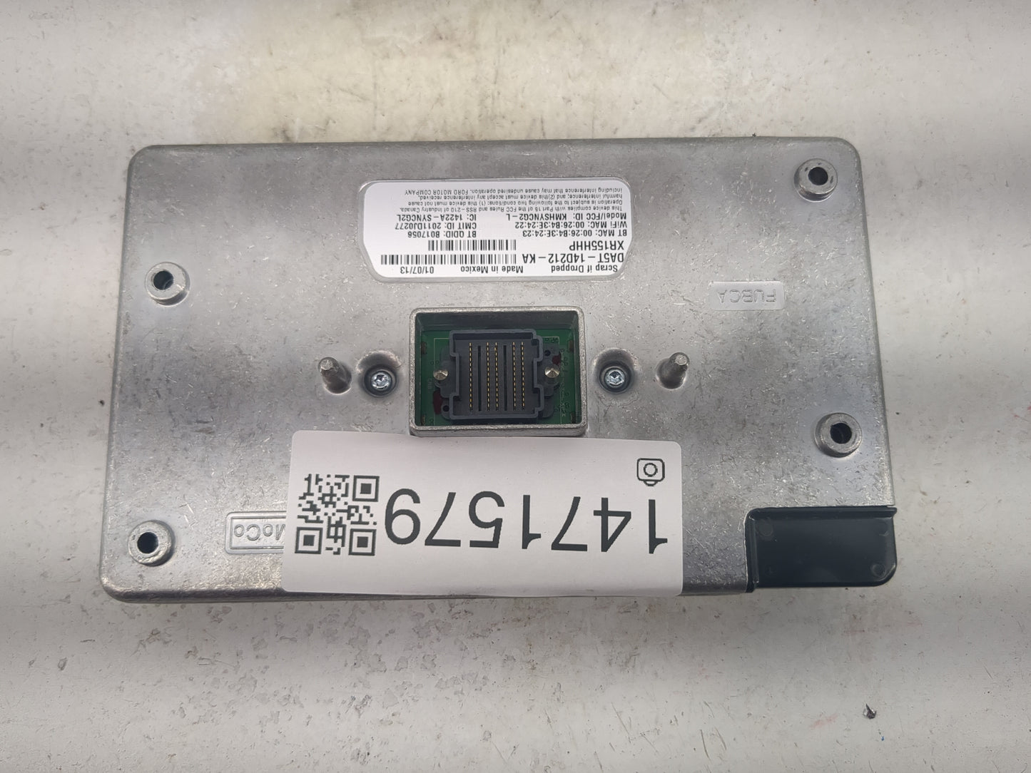 2014-2015 Ford Escape Communication Control Module 1471579 - Oemusedautoparts1.com