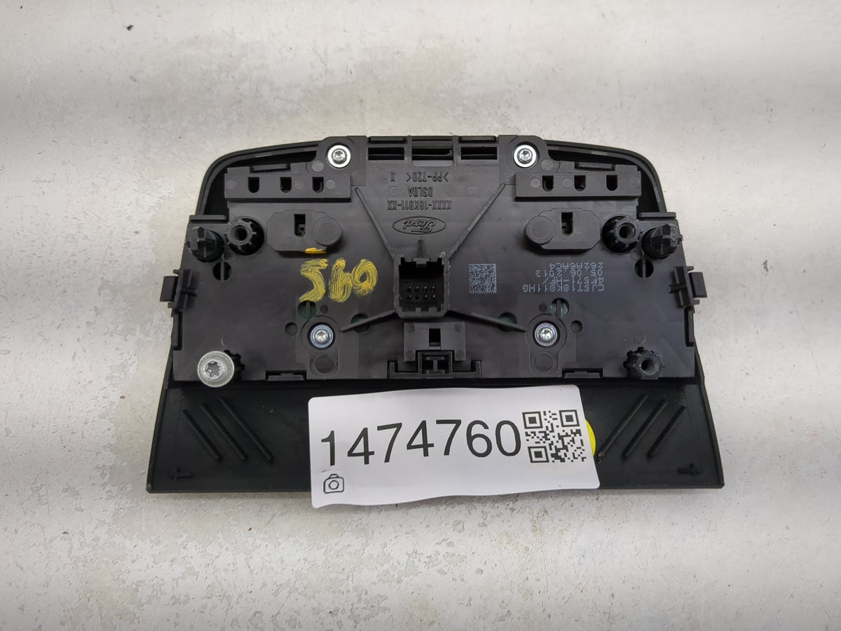 2015 Ford Escape Radio Control Panel 1474760 - Oemusedautoparts1.com