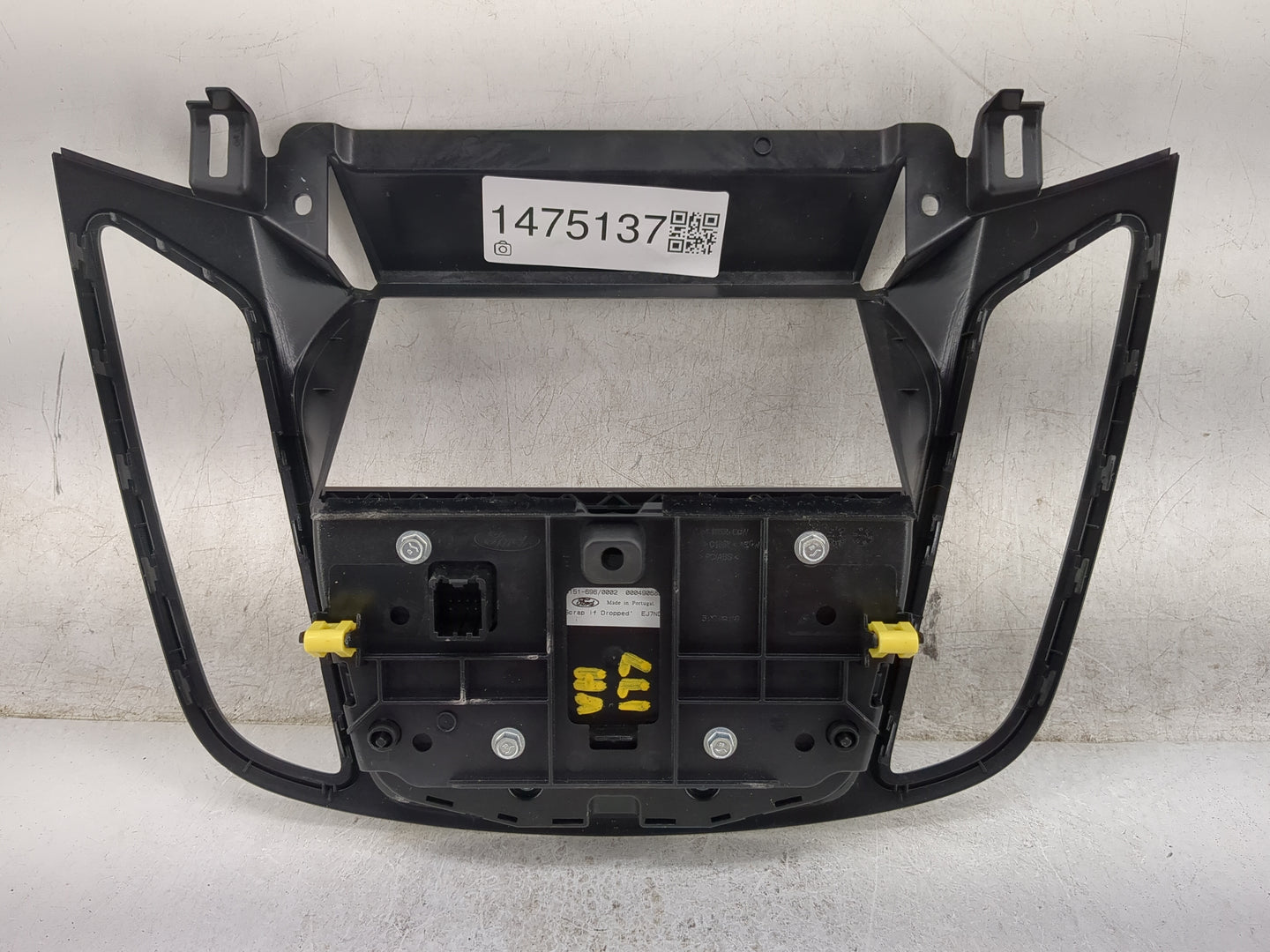 2013-2016 Ford Escape Radio Control Panel Black 1475137 - Oemusedautoparts1.com