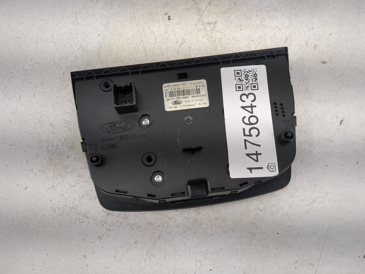 2015 Ford Escape Radio Control Panel 1475643 - Oemusedautoparts1.com