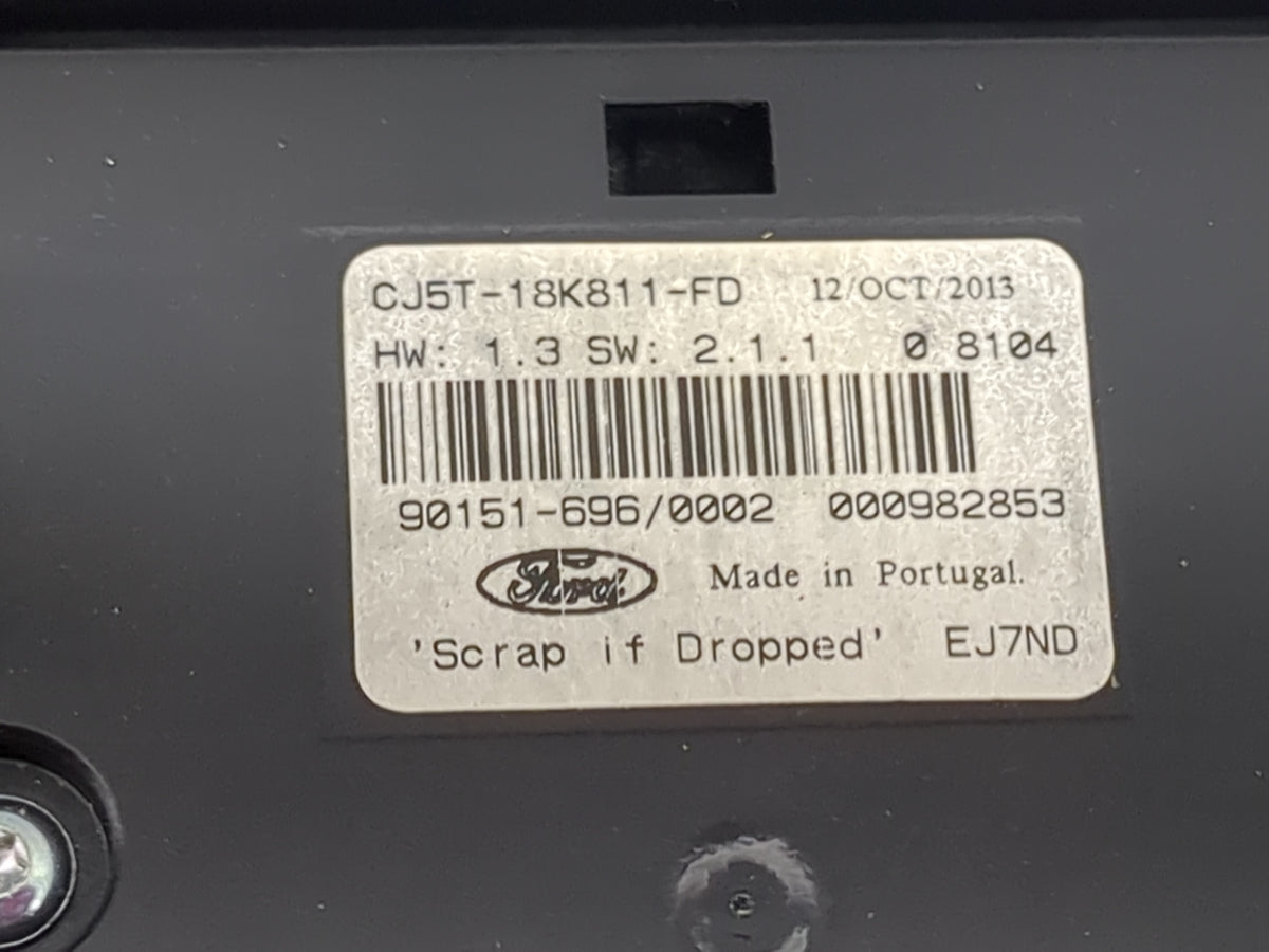 2015 Ford Escape Radio Control Panel 1475643 - Oemusedautoparts1.com