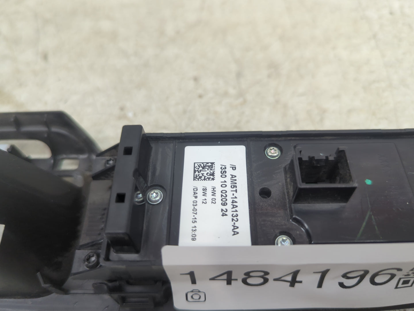 2013-2019 Ford Escape Master Power Window Switch Replacement Driver Side Left P/N:AM5T-14A132-AA Fits OEM Used Auto Parts - 
