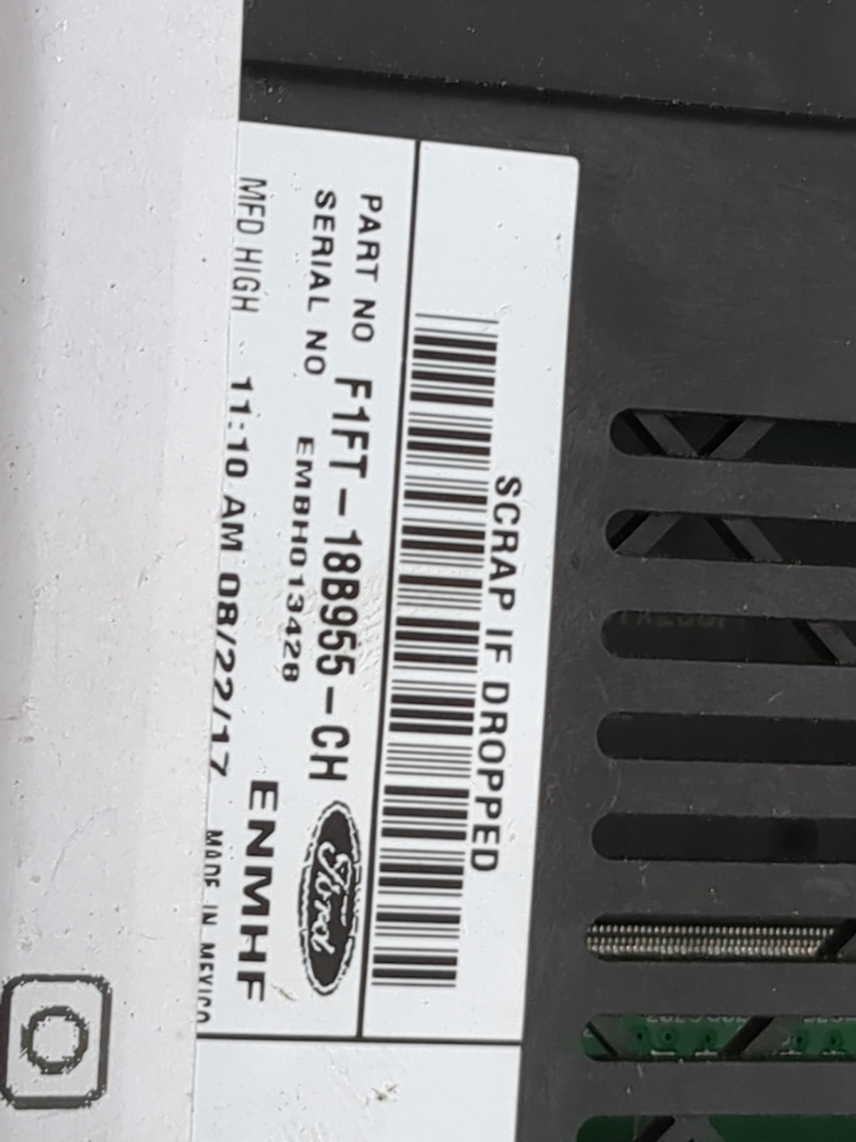 2015 Ford Escape Information Radio Display Screen 1520365 - Oemusedautoparts1.com