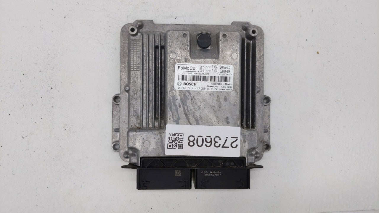 2013-2015 Ford Escape PCM Engine Control Computer ECU ECM PCU OEM P/N:FJ5A-12A650-EC DJ5A-12A650-ABB Fits Fits 2013 2014 201