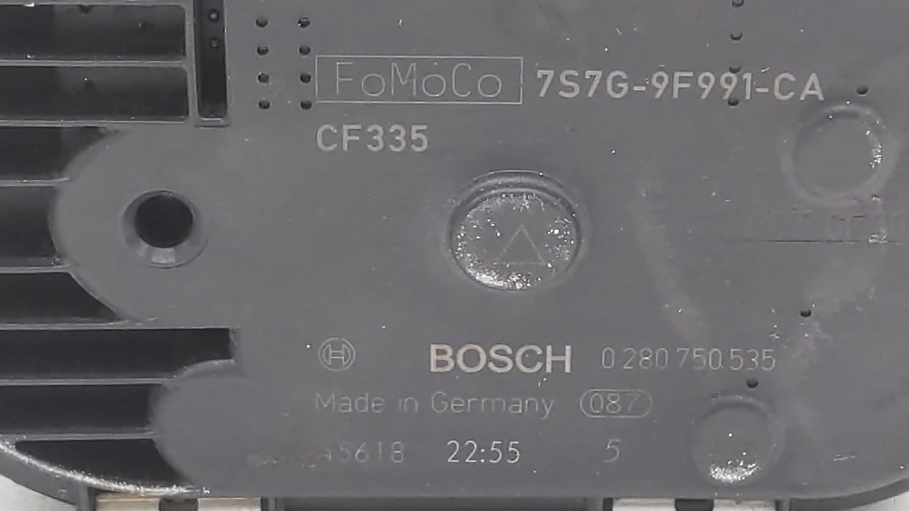 2013-2016 Ford Escape Throttle Body P/N:0 280 750 535 7S7G-9F991-CA Fits Fits 2013 2014 2015 2016 2017 2018 2019 OEM Used Au