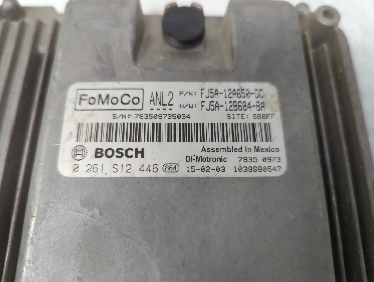2013-2015 Ford Escape PCM Engine Control Computer ECU ECM PCU OEM P/N:DJ5A-12A650-ABB FJ5A-12A650-DC Fits Fits 2013 2014 201