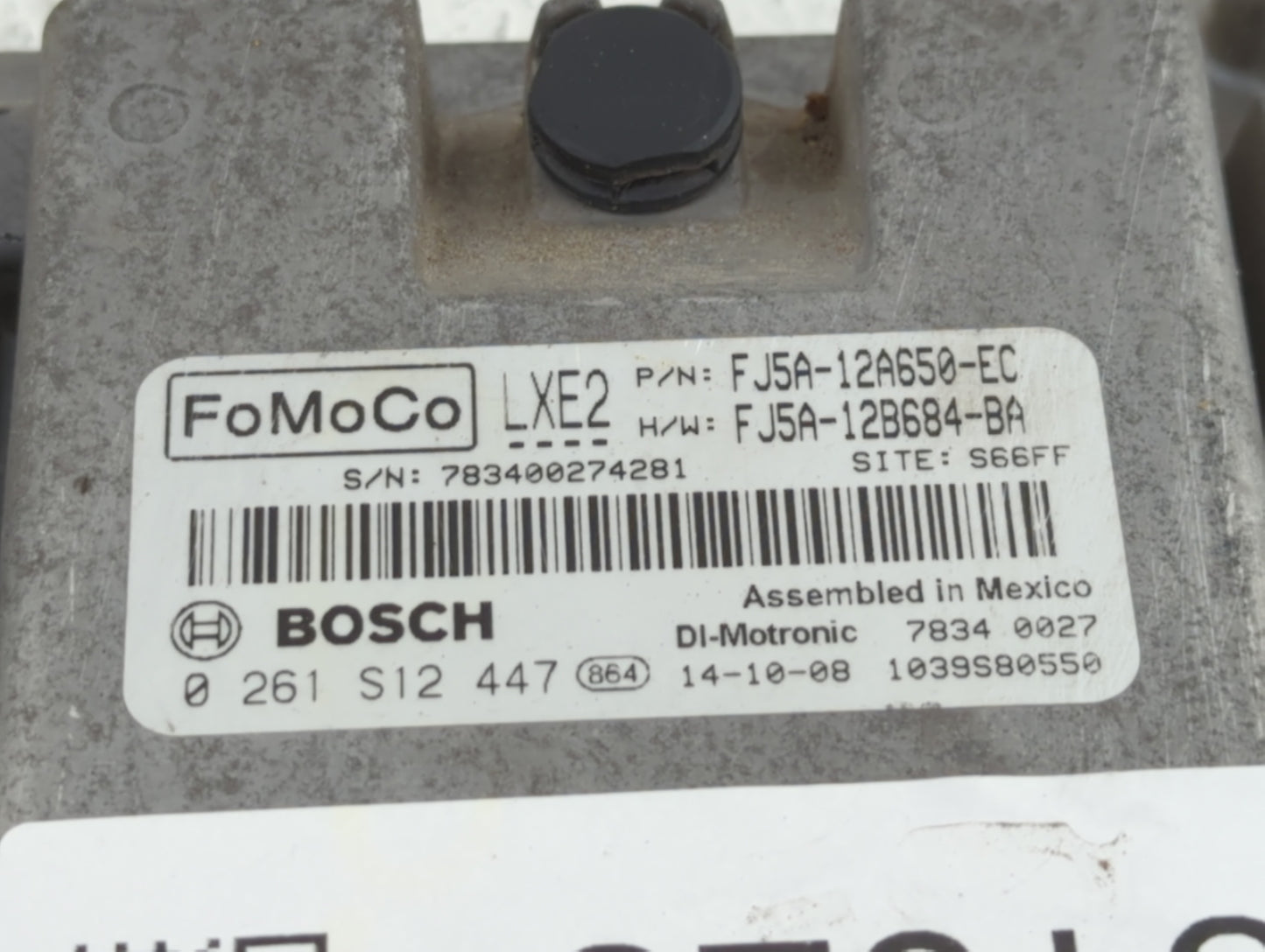 2013-2015 Ford Escape PCM Engine Control Computer ECU ECM PCU OEM P/N:DJ5A-12A650-ABB FJ5A-12A650-DC Fits Fits 2013 2014 201