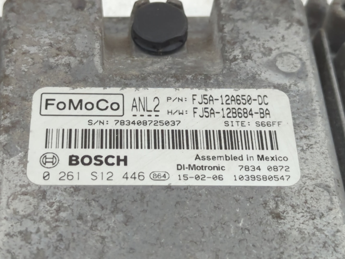 2015 Ford Escape PCM Engine Control Computer ECU ECM PCU OEM P/N:FJ5A-12A650-DC Fits OEM Used Auto Parts - Oemusedautoparts1