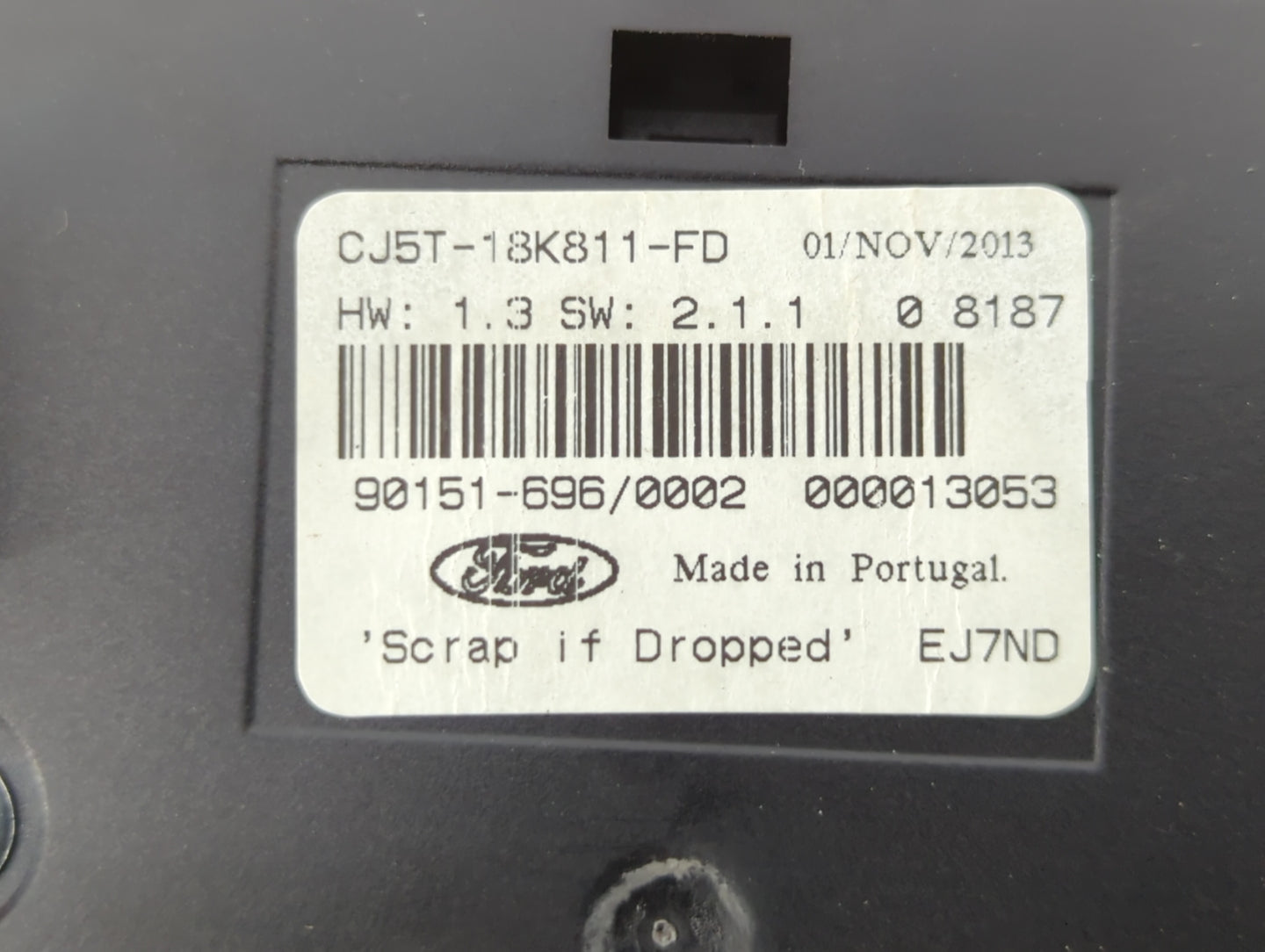 2015 Ford Escape Climate Control Module Temperature AC/Heater Replacement P/N:CJ5T-18K811-FD Fits OEM Used Auto Parts - Oemu