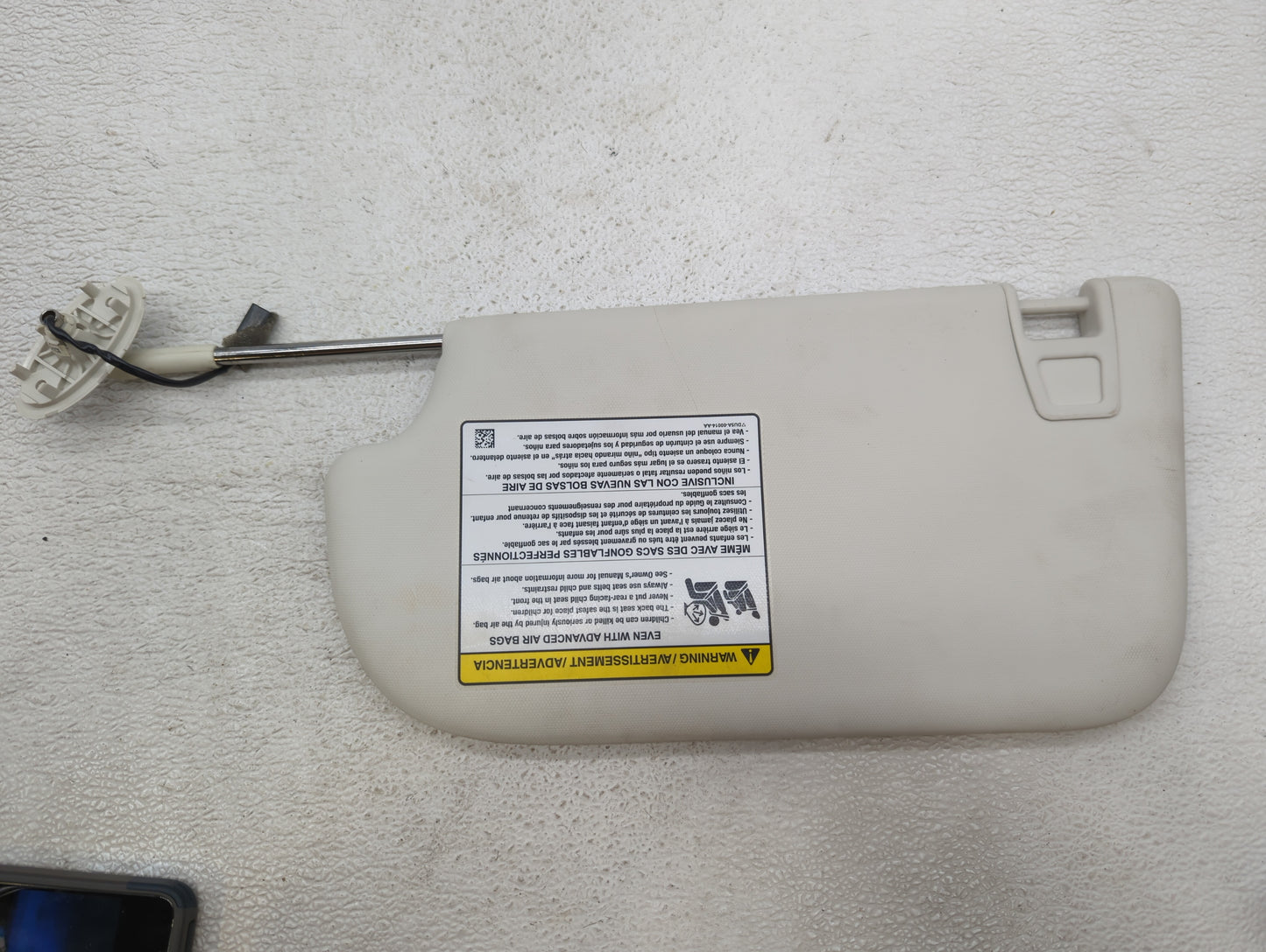2013-2019 Ford Escape Sun Visor Shade Replacement Passenger Right Mirror Fits Fits 2013 2014 2015 2016 2017 2018 2019 OEM Us