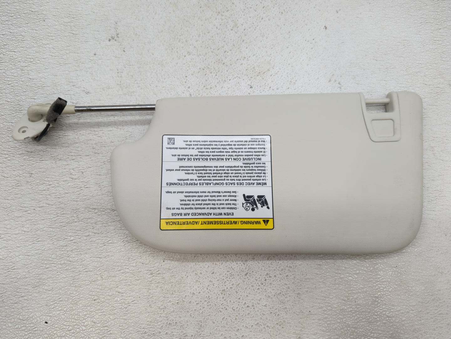 2013-2019 Ford Escape Sun Visor Shade Replacement Passenger Right Mirror Fits Fits 2013 2014 2015 2016 2017 2018 2019 OEM Us