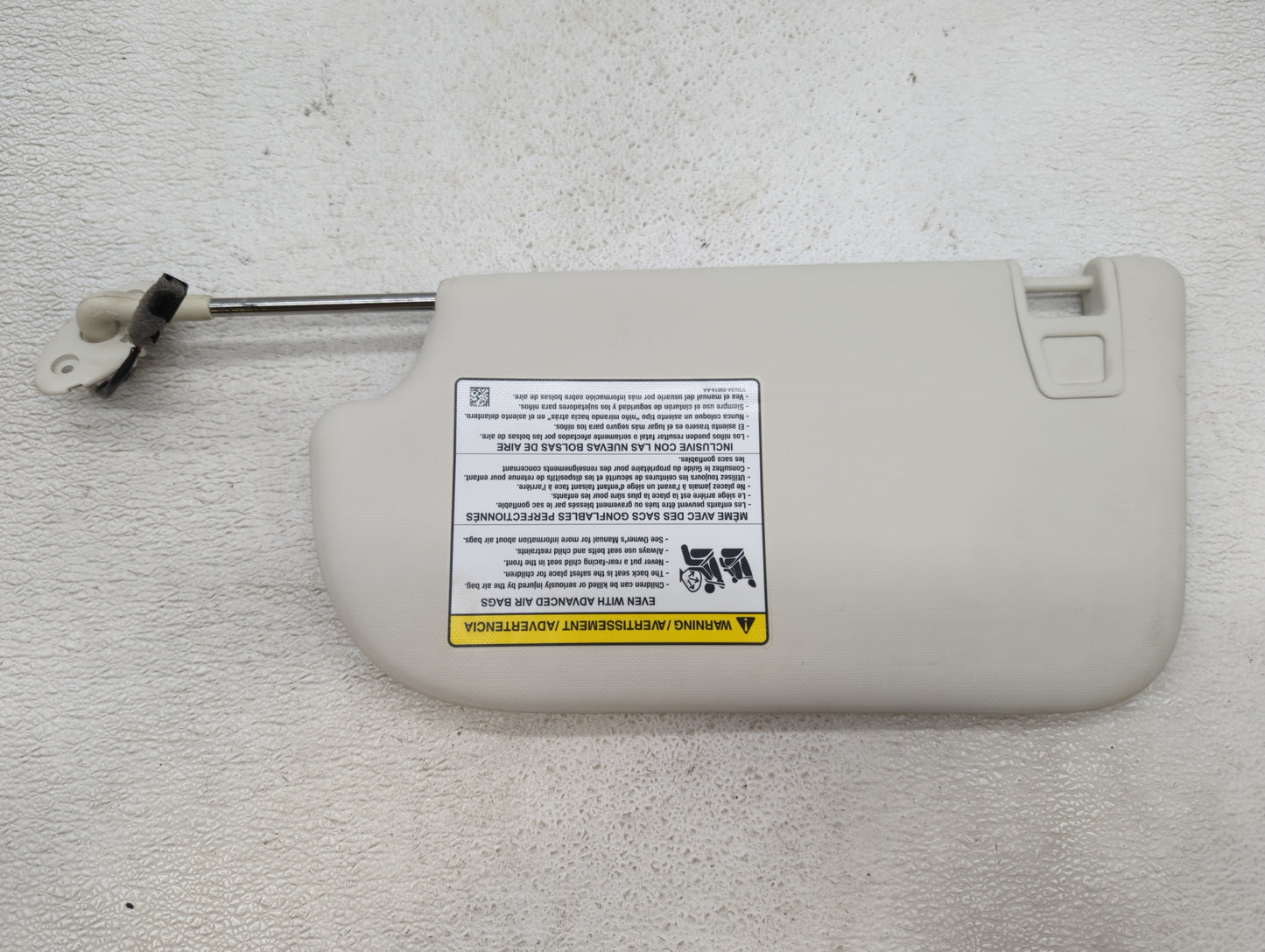 2013-2019 Ford Escape Sun Visor Shade Replacement Passenger Right Mirror Fits Fits 2013 2014 2015 2016 2017 2018 2019 OEM Us