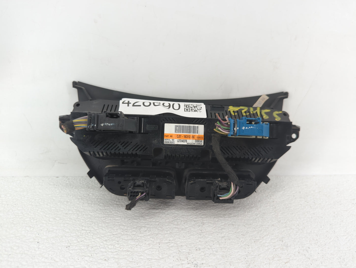2013-2015 Ford Escape Climate Control Module Temperature AC/Heater Replacement P/N:CJ5T-18C612-AE CJ5T-18C612-BC Fits OEM Us