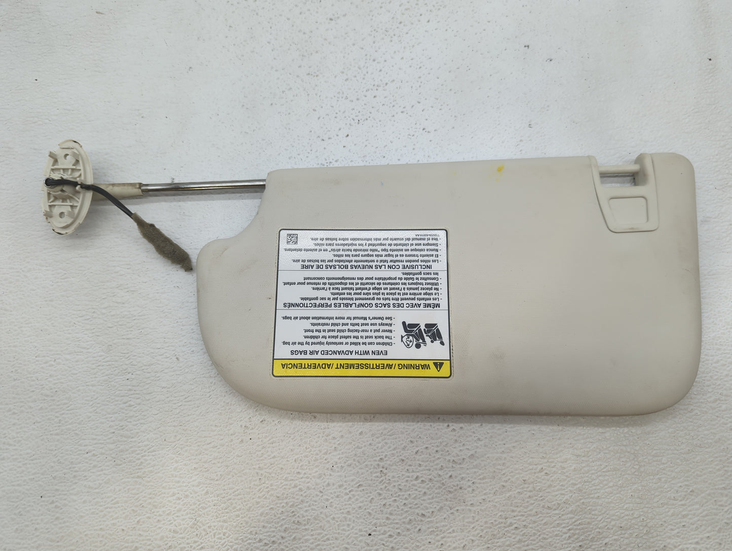 2013-2019 Ford Escape Sun Visor Shade Replacement Passenger Right Mirror Fits Fits 2013 2014 2015 2016 2017 2018 2019 OEM Us