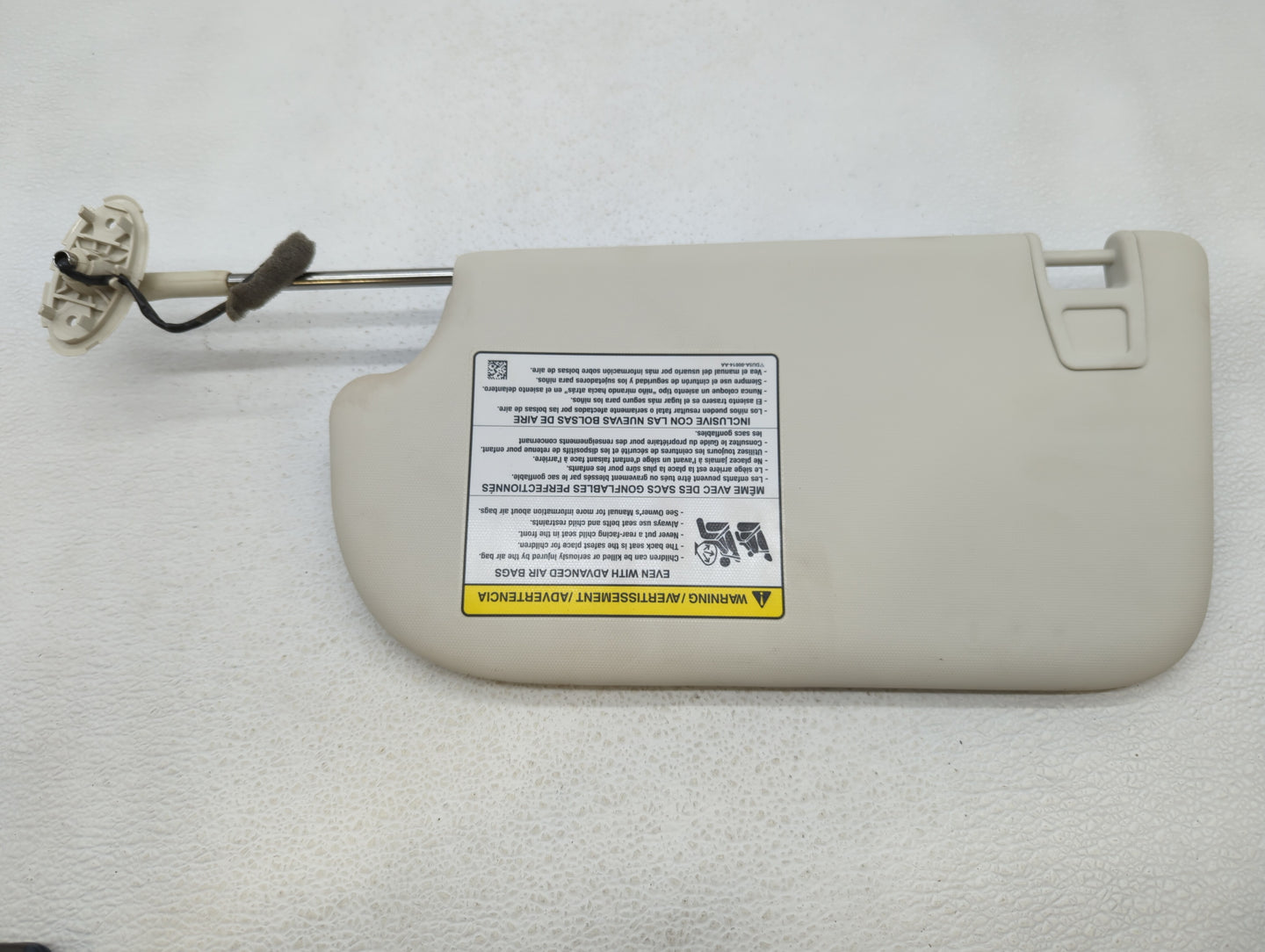 2013-2019 Ford Escape Sun Visor Shade Replacement Passenger Right Mirror Fits Fits 2013 2014 2015 2016 2017 2018 2019 OEM Us