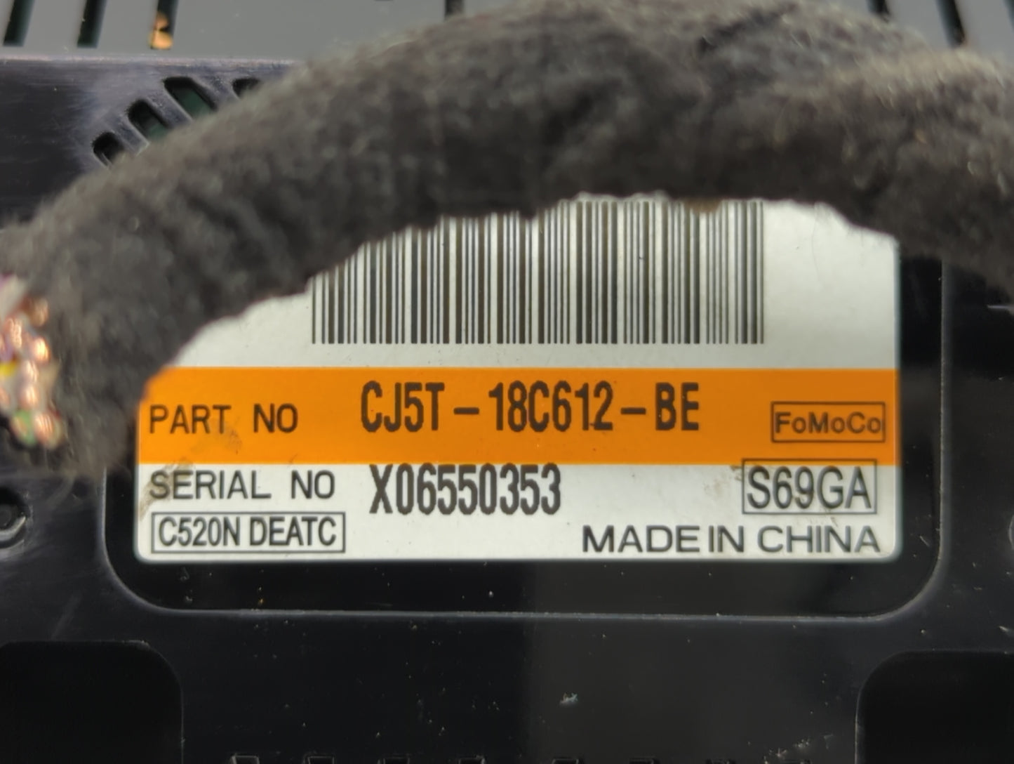 2015-2016 Ford Escape Climate Control Module Temperature AC/Heater Replacement P/N:CJ5T-18C612-BE CJ5T-18C612-BC Fits OEM Us