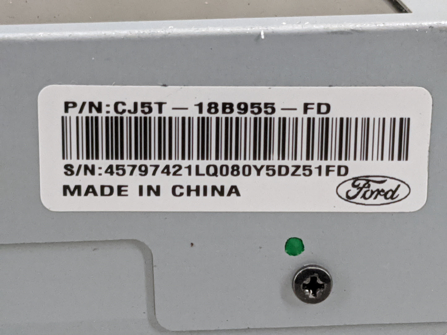 2014-2016 Ford Escape Information Display Screen 5031447 - Oemusedautoparts1.com