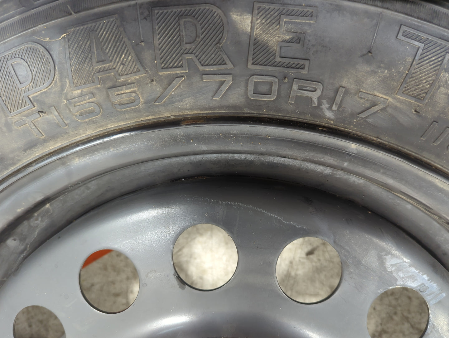 2015 Ford Escape Spare Donut Tire Wheel Rim Oem 5037208 - Oemusedautoparts1.com
