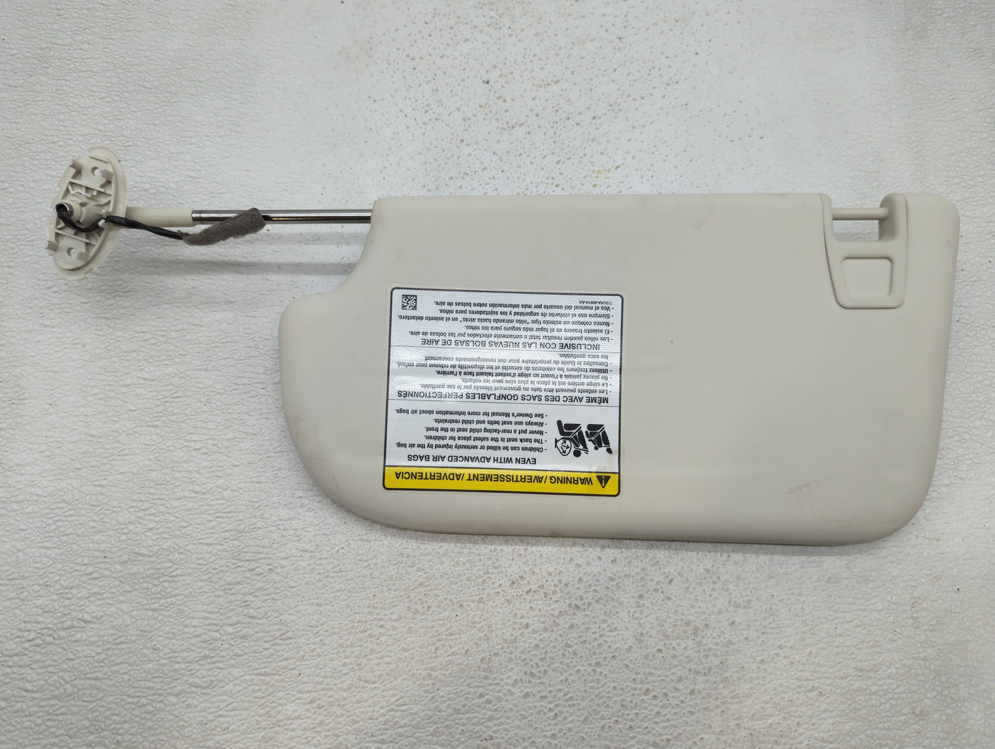 2013-2019 Ford Escape Sun Visor Shade Replacement Passenger Right Mirror Fits Fits 2013 2014 2015 2016 2017 2018 2019 OEM Us