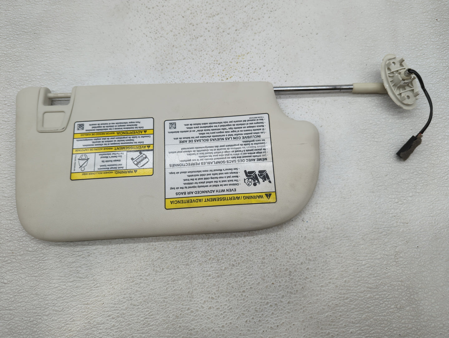 2013-2019 Ford Escape Sun Visor Shade Replacement Driver Left Mirror Fits Fits 2013 2014 2015 2016 2017 2018 2019 OEM Used A