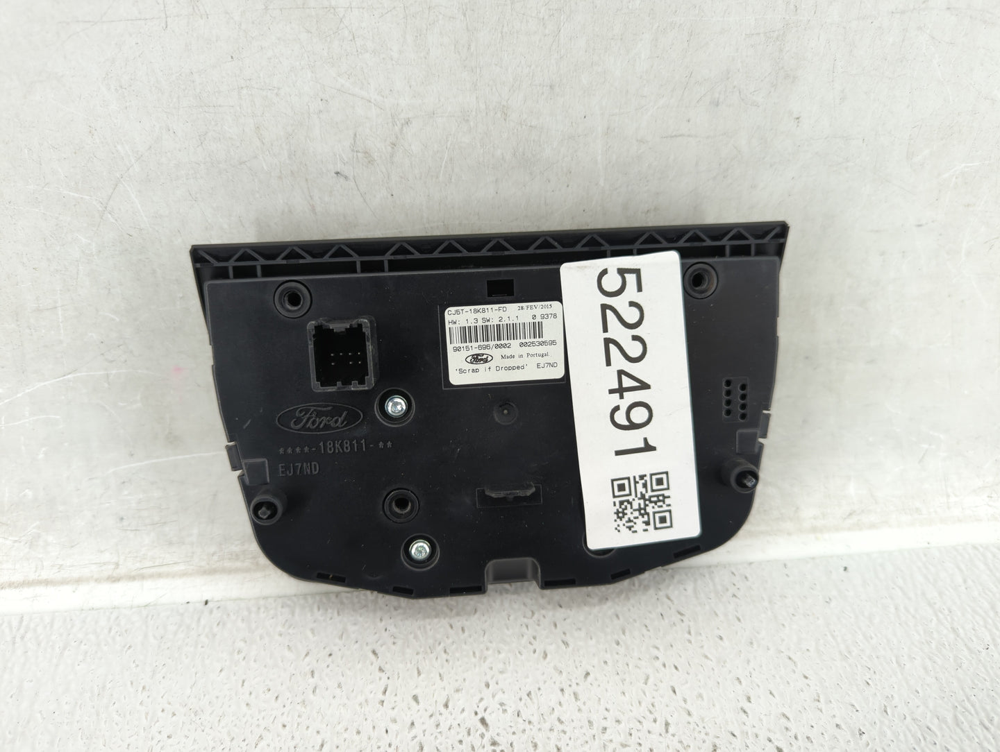 2015 Ford Escape Radio Control Panel - Oemusedautoparts1.com