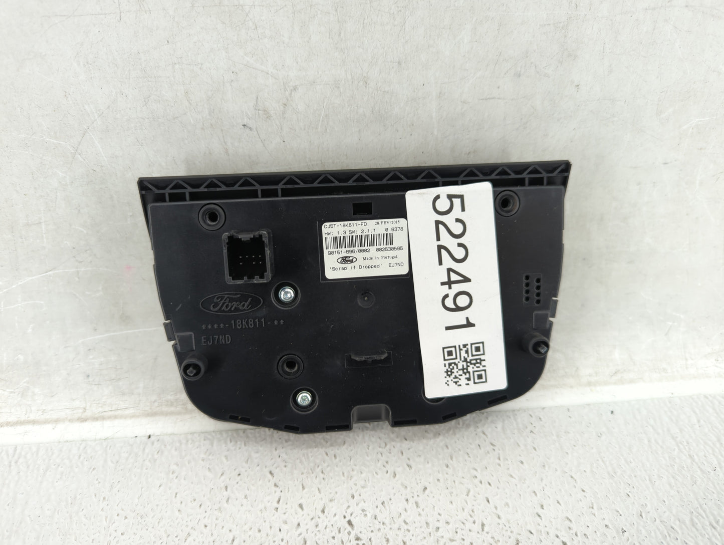 2015 Ford Escape Radio Control Panel - Oemusedautoparts1.com