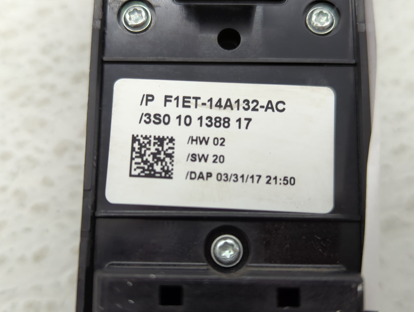 2013-2019 Ford Escape Master Power Window Switch Replacement Driver Side Left P/N:F1ET-14A132-AC BM5T-14A132-AA Fits OEM Use