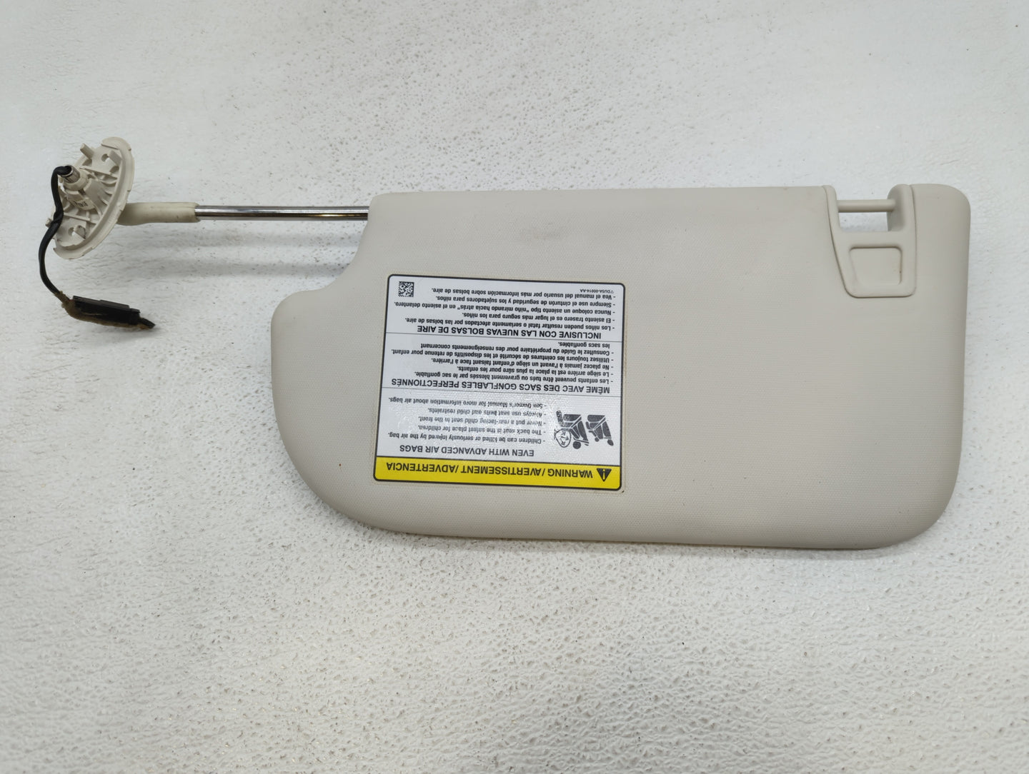 2013-2019 Ford Escape Sun Visor Shade Replacement Passenger Right Mirror Fits Fits 2013 2014 2015 2016 2017 2018 2019 OEM Us