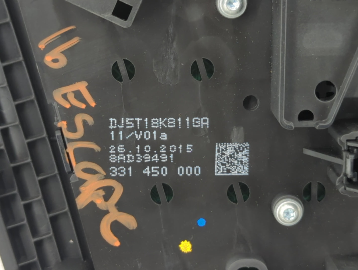 2013-2016 Ford Escape Radio Control Panel - Oemusedautoparts1.com