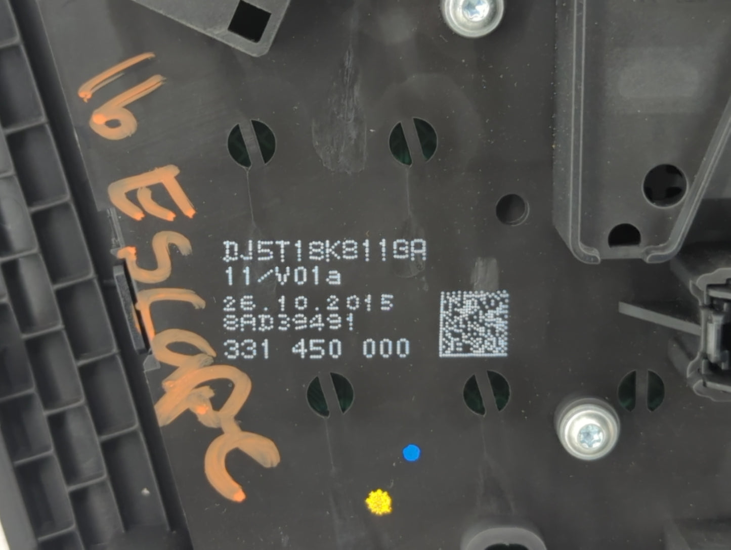 2013-2016 Ford Escape Radio Control Panel - Oemusedautoparts1.com